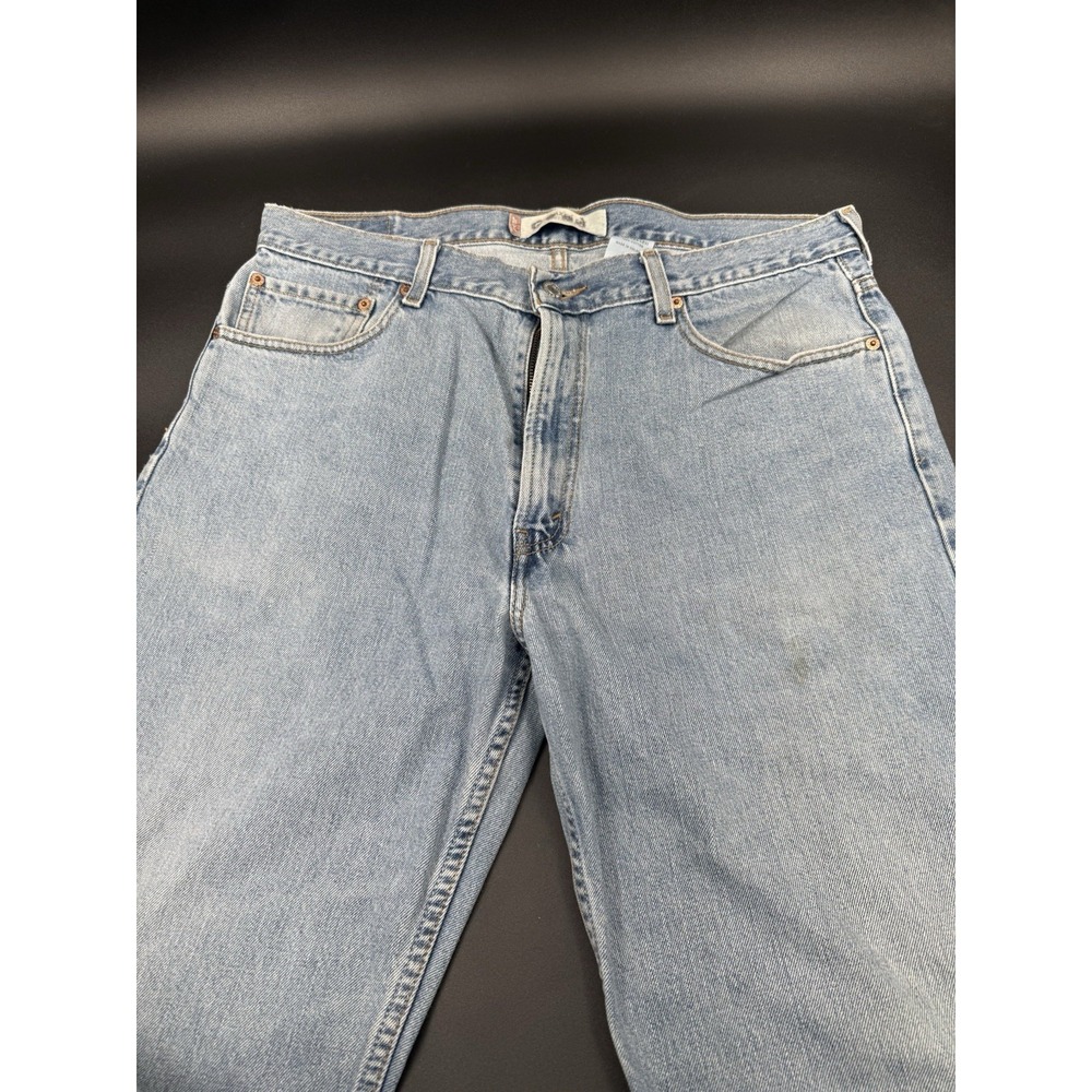 Vintage Levi's 550 Relaxed Fit 36x34 Columbia 1990s Red Tab